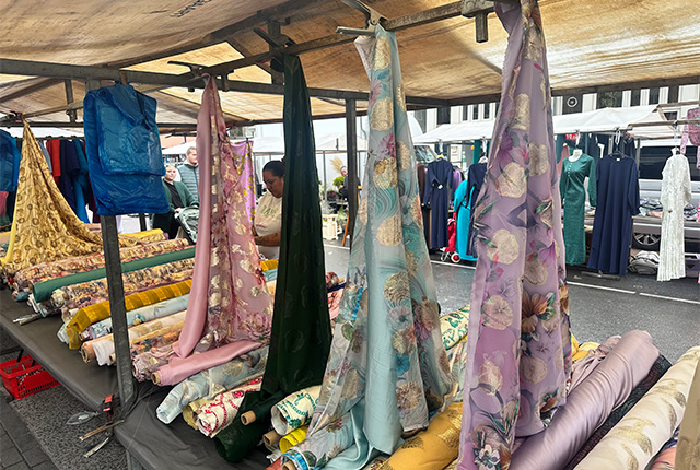 Dappermarkt Amsterdam Oost mercat multicultural